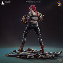 Load image into Gallery viewer, figurine vi, vi arcane, vi league of legends, figurine arcane, figurine league of legends, figurine a peindre
