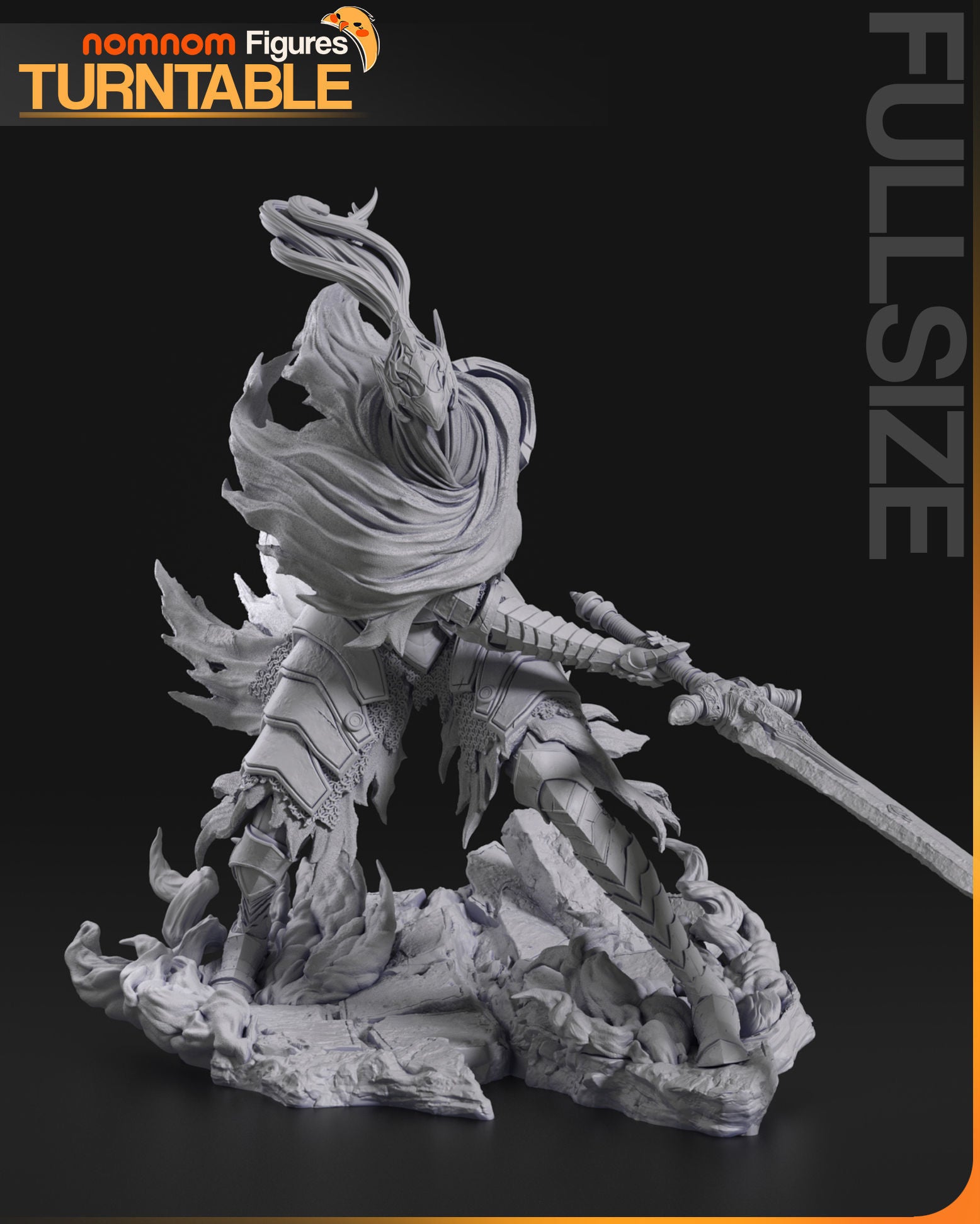 figurine Artorias, artorias dark souls, figurine dark souls
