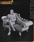 Figurine Karlach, Baldur's Gate, Ombrecoeur, Astarion, Donjons et Dragons