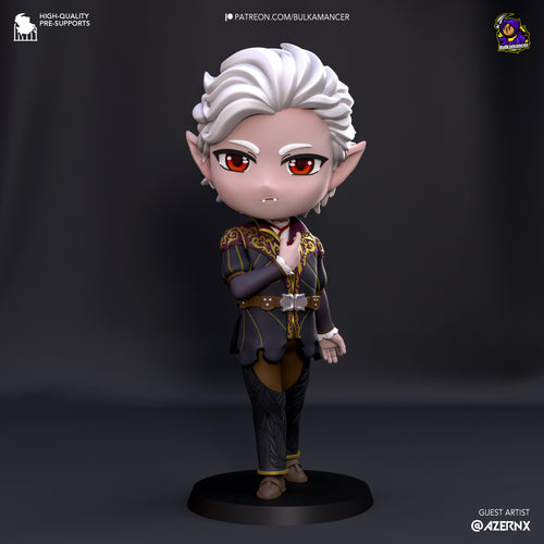 Baldur's Gate, figurine Baldur's Gate, figurine Astarion, Lae'Zel, Figurine Karlach, figurine ombrecoeur, gayle, wyll, Daëlys Art