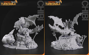 monster hunter, figurine à peindre, figurine monster hunter