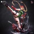 figurine cammy street fighter, figurine a peindre