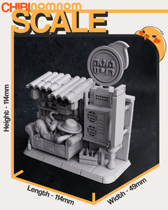 Stray, cat, figurine stray, diorama stray, bluetwelve, anapurna