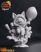 Load image into Gallery viewer, Monster Hunter, Palico, figurine palico, figurine monster hunter, mignon, chat, figurine à peindre

