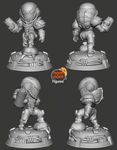 metroid, chibi metroid, samus, samus aran , figurine metroid, figurine samus