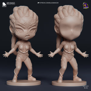 Figurine à peindre - Chibi Arcane