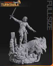 Load image into Gallery viewer, Geralt, the witcher, figurine geralt de riv, yennefer, triss merigold, figurine Ciri

