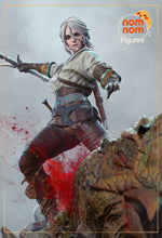 Load image into Gallery viewer, Geralt, the witcher, figurine geralt de riv, yennefer, triss merigold, figurine Ciri
