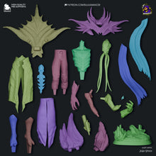 Load image into Gallery viewer, figurine baldur&#39;s  gate, figurine empereur, figurine flagelleur mental
