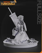 Aerith, figurine Aerith, figurine final fantasy 7, figurine final fantasy, Cloud, Tifa, Sephiroth