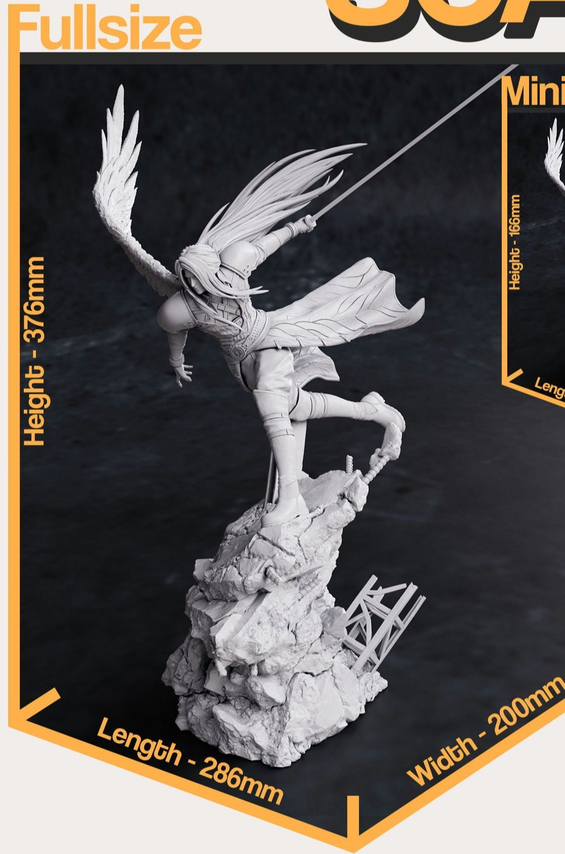 Aerith, figurine Aerith, figurine final fantasy 7, figurine final fantasy, Cloud, Tifa, Sephiroth, figurine Sephiroth