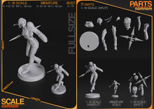 Load image into Gallery viewer, Aerith, figurine Aerith, figurine final fantasy 7, figurine final fantasy, Cloud, Tifa, Sephiroth, figurine Yuffie
