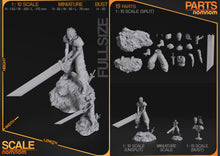 Charger l&#39;image dans la galerie, Aerith, figurine Aerith, figurine final fantasy 7, figurine final fantasy, Cloud, Tifa, Sephiroth, figurine Zack
