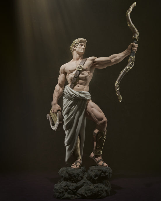 figurine apollon, figurine a peindre, figurine mythologie