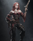 Figurine à peindre - Femme pirate