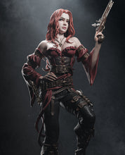 Load image into Gallery viewer, Paintable figurine - Pirate woman
