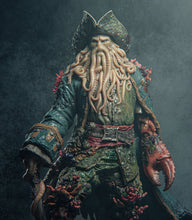 Charger l&#39;image dans la galerie, figurine a peindre, figurine davy jones, figurine pirate des caraibes, jack sparrow
