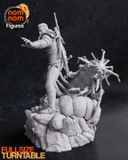 Geralt, the witcher, figurine geralt de riv, yennefer, triss merigold