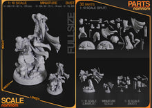 Load image into Gallery viewer, Seigneur des anneaux, figurine Gimli et Legolas, figurine seigneur des anneaux
