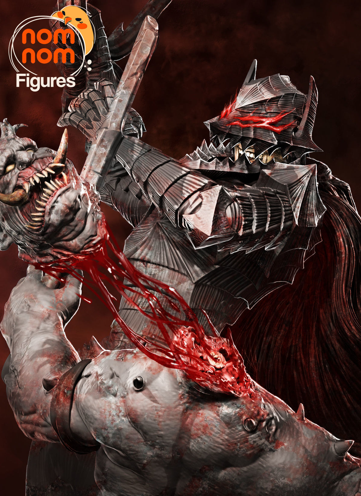 Berserk, Guts, Griffith, Kentaro Miura, figurine Berserk