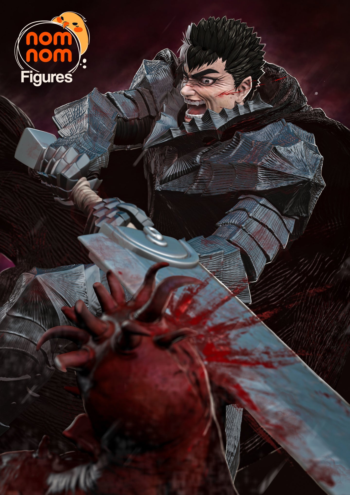 Berserk, Guts, Griffith, Kentaro Miura, figurine Berserk