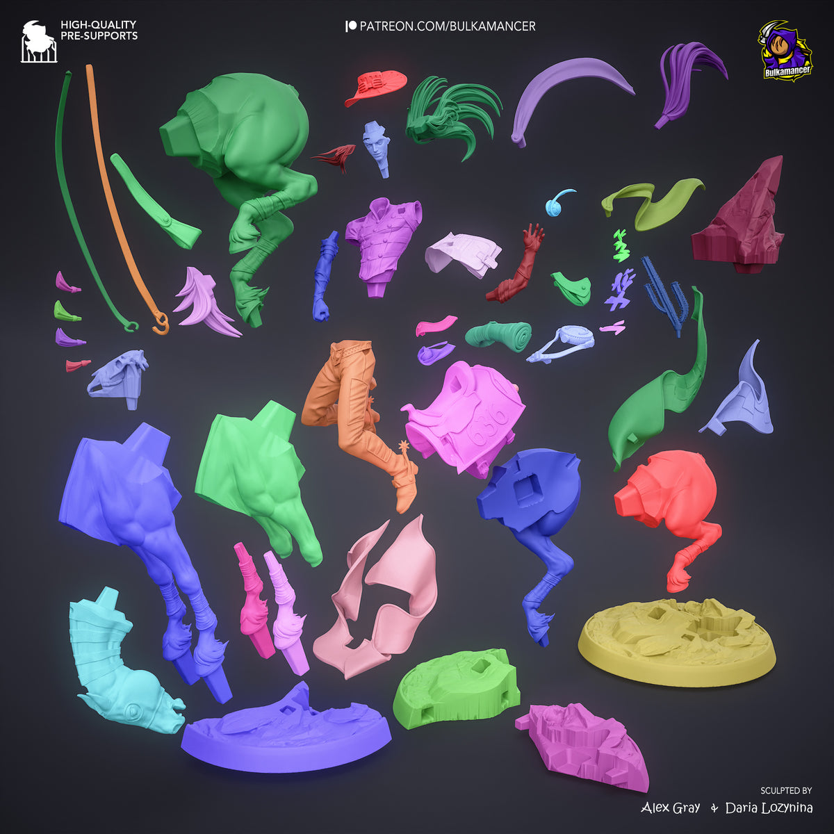 Figurine with or without paint - Gyro