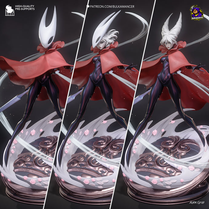 figurine hornet hollow knight silksong, figurine hornyt, figurine hornet version humaine, hollow knight, figurine a peindre