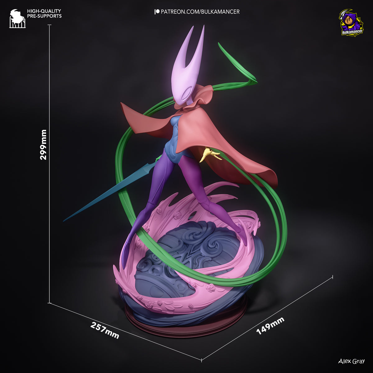 Figurine à peindre - Hornet - Hollow Knight Silksong