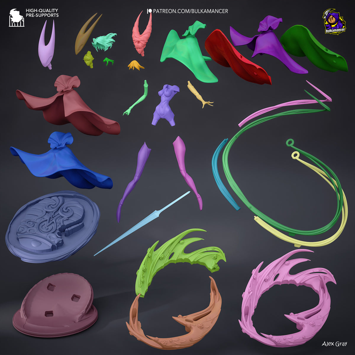 Figurine à peindre - Hornet - Hollow Knight Silksong