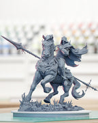 figurine dark fantasy chevalier, figurine a peindre, dark souls