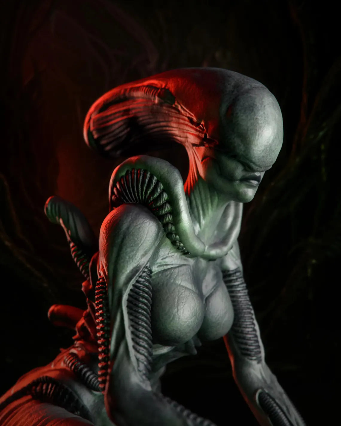 figurine xenomorph, figurine aliens, figurine a peindre, Giger