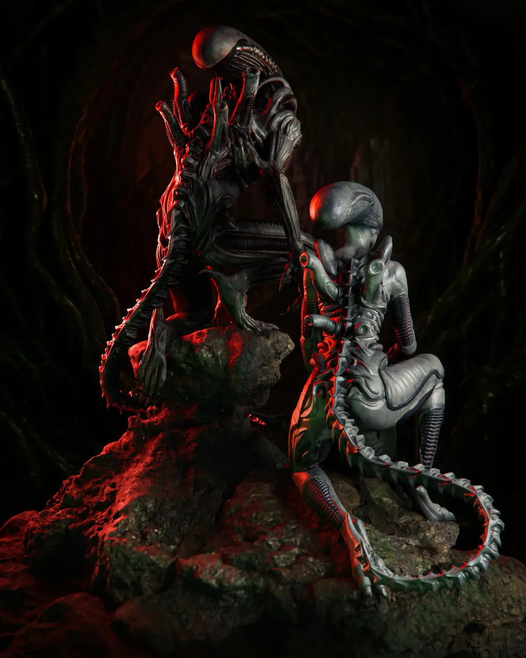 figurine xenomorph, figurine aliens, figurine a peindre, Giger
