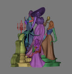 figurine Lady Dimitrescu, figurine a peindre, figurine resident evil 8
