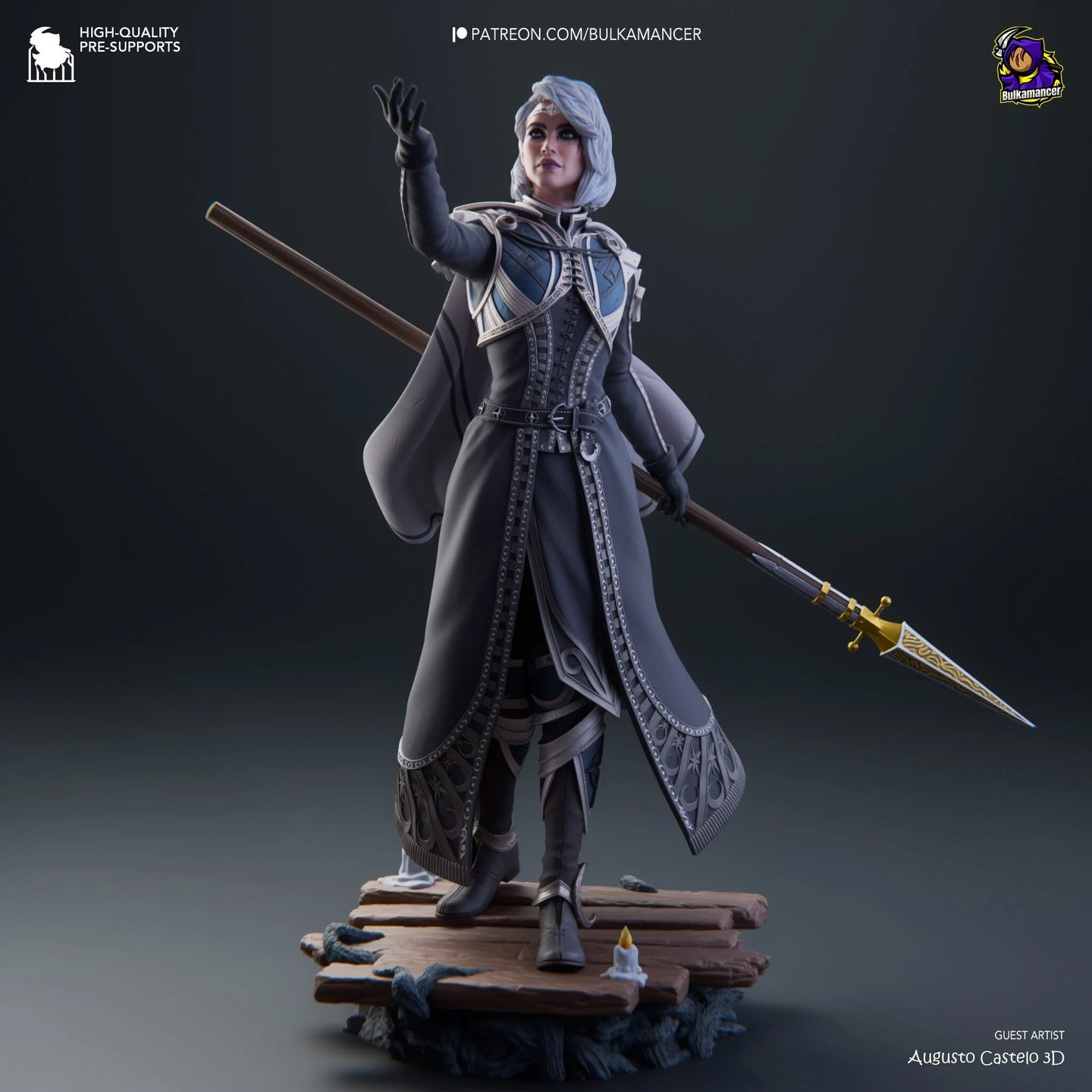 Paintable figure - Isobel - Baldur's Gate