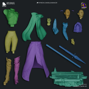 Paintable figure - Isobel - Baldur's Gate