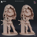 Figurine Isha Arcane, figurine Arcane, figurine Jinx, Figurine a peindre