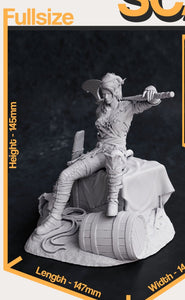 Figurine Karlach, Baldur's Gate, Ombrecoeur, Astarion, Donjons et Dragons