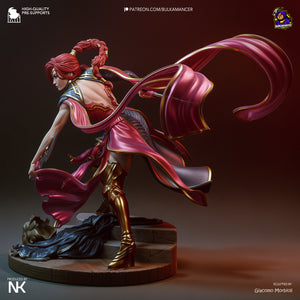 figurine a peindre, figurine katarina, figurine lol, league of legends