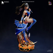 Load image into Gallery viewer, figurine kitana mortal kombat, figurine mortal kombat, sub zero, scorpion, figurine a peindre, figurine de collection
