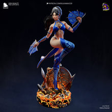 Load image into Gallery viewer, figurine kitana mortal kombat, figurine mortal kombat, sub zero, scorpion, figurine a peindre, figurine de collection
