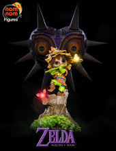 Load image into Gallery viewer, zelda, majora&#39;s mask, skull kid, figurine zelda, figurine à peindre
