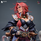 figurine miss fortune, figurine a peindre, league of legends, arcane