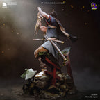 figurine miyamoto musashi, figurine onimusha, figurine a peindre, figurine samourai