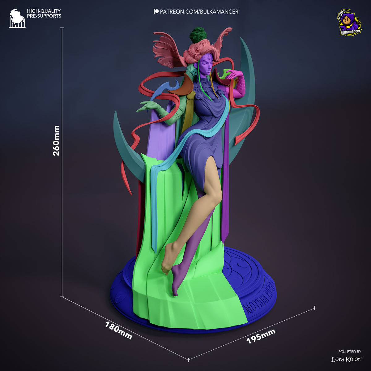 Paintable figurine - Nyx - Hades