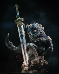 Figurine to paint - Wolf Knight