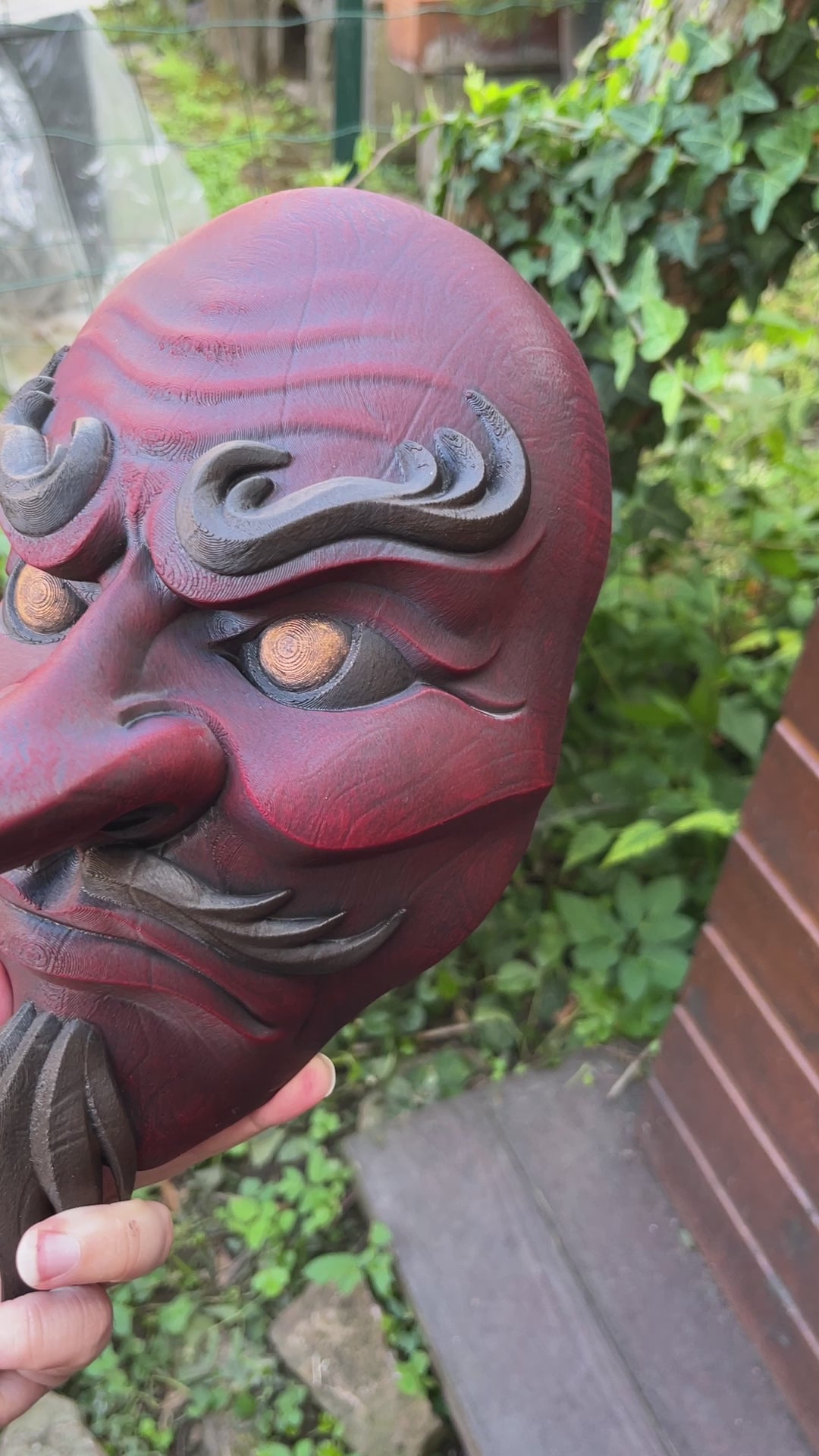 Masque tengu - version décorative