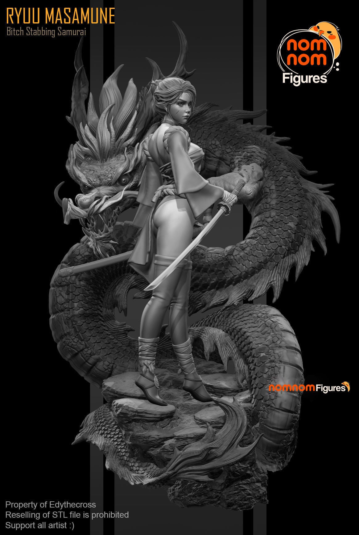 Figure to paint - Ryuu Masamune