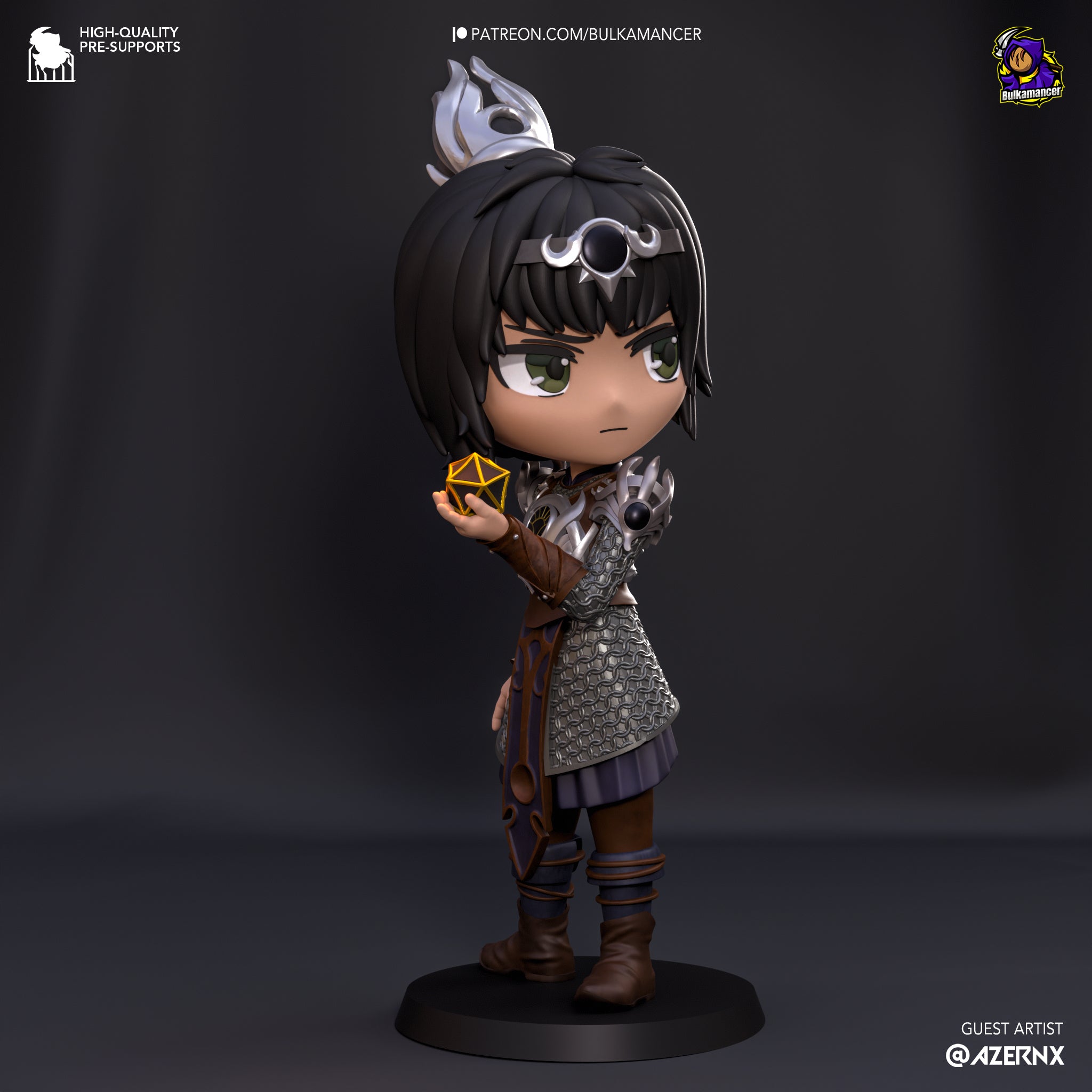 Baldur's Gate, figurine Baldur's Gate, figurine Astarion, Lae'Zel, Figurine Karlach, figurine ombrecoeur, gayle, wyll, Daëlys Art