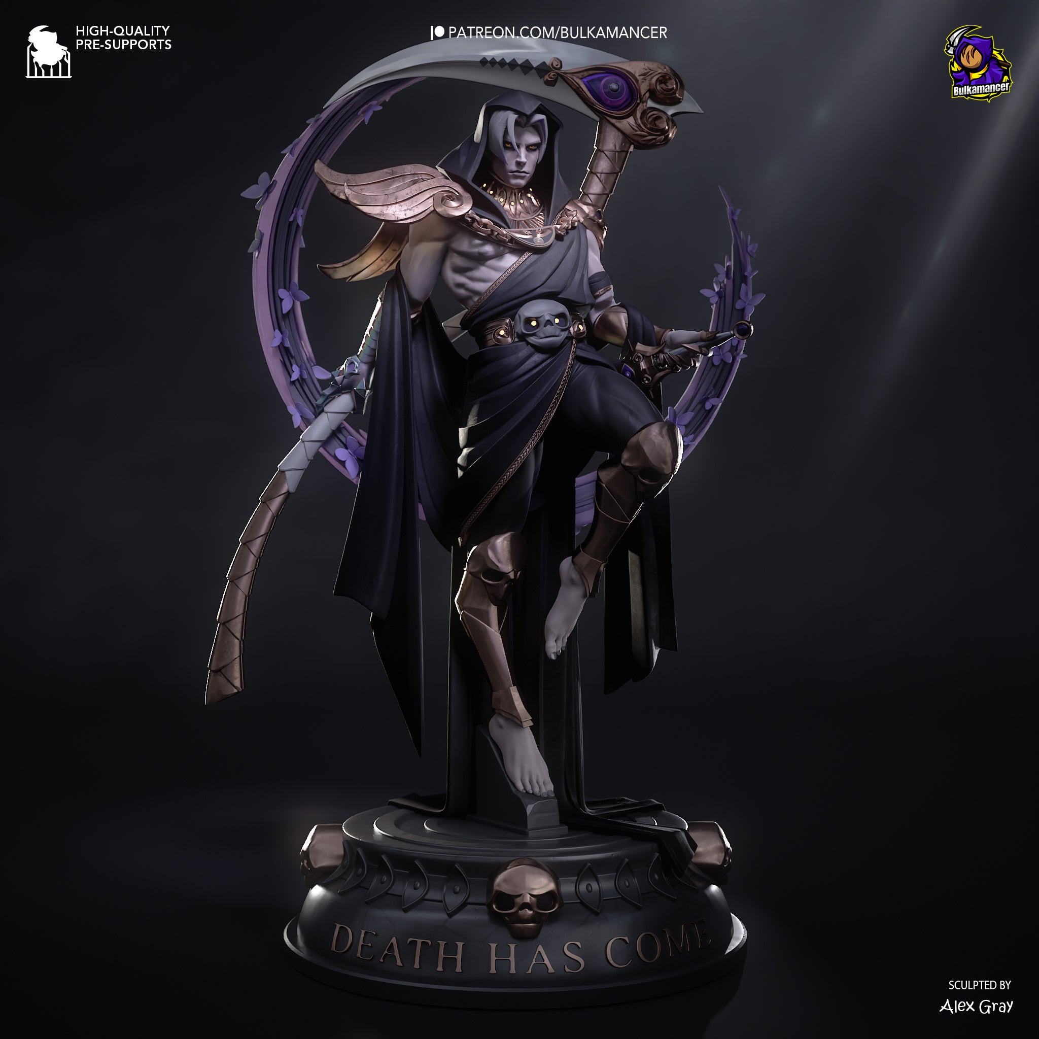 figurine a peindre, figurine thanatos, figurine mégère, figurine hadès, figurine zagreus