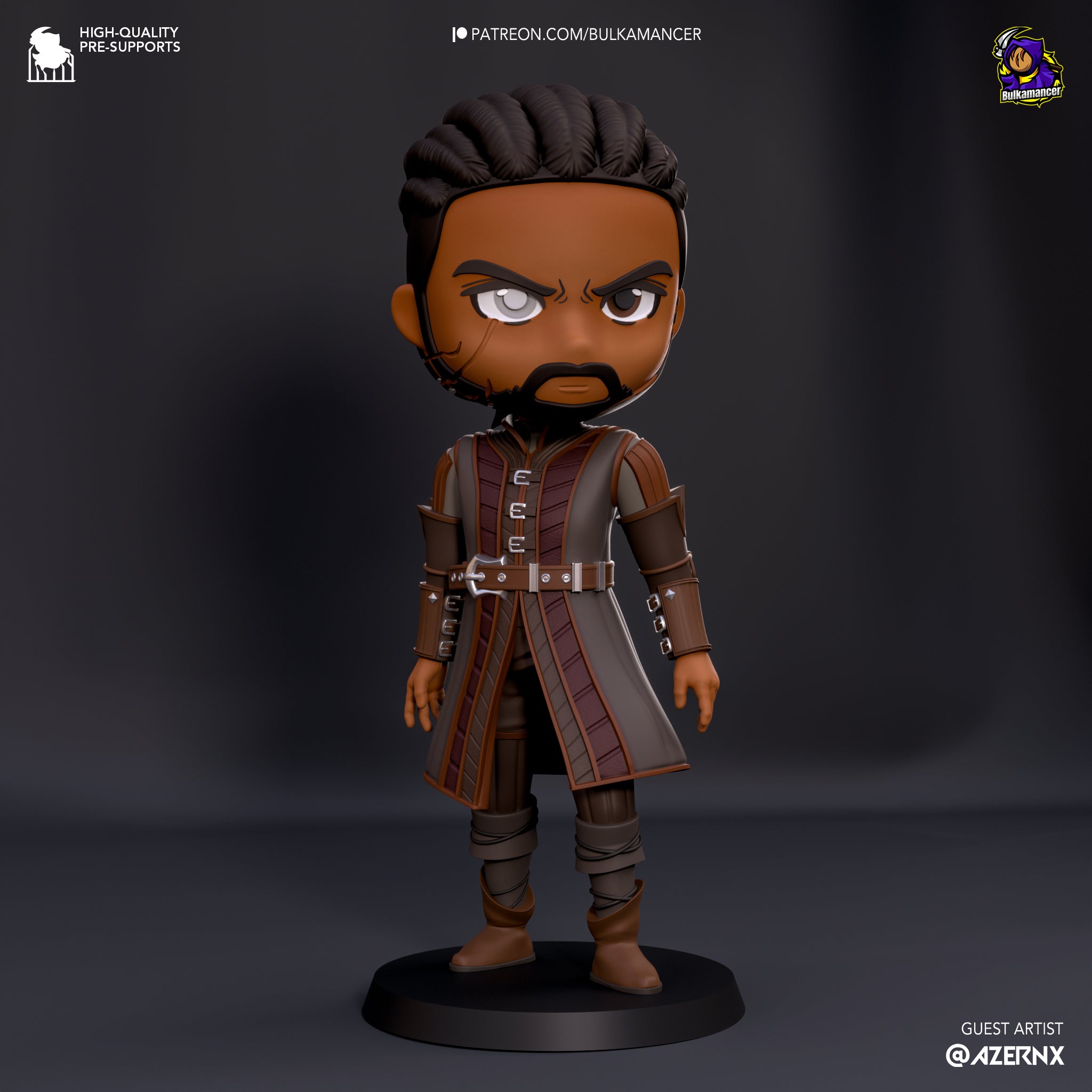 Baldur's Gate, figurine Baldur's Gate, figurine Astarion, Lae'Zel, Figurine Karlach, figurine ombrecoeur, gayle, wyll, Daëlys Art